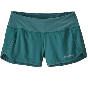 Patagonia Women’s Strider Running Shorts 3.5” Size M - NWOT - Teal